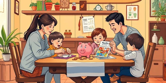 Planejamento Financeiro para Famílias: Eduque Seus Filhos Sobre Dinheiro